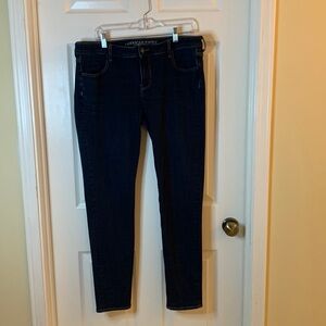 American Eagle Outfitters size 16 Long Super Stretch X4 Skinny Jeans